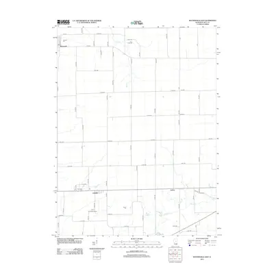 2012 Map of Waynesville East, 2012 Print