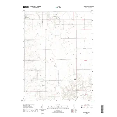 2018 Map of Waynesville East, 2018 Print