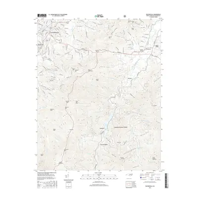 2016 Map of Waynesville, 2016 Print