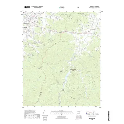 2019 Map of Waynesville, 2019 Print