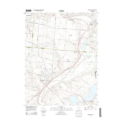 2013 Map of Waynesville, 2013 Print