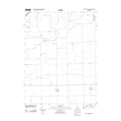 2012 Map of Waynesville West, 2012 Print