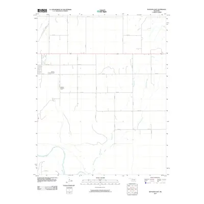 2010 Map of Waynoka East, 2010 Print