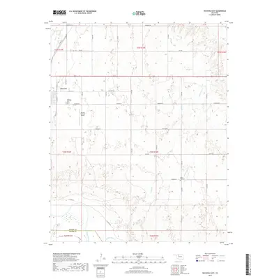 2018 Map of Waynoka East, 2018 Print