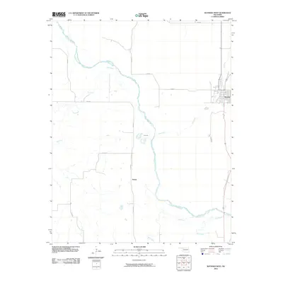 2010 Map of Waynoka West, 2010 Print