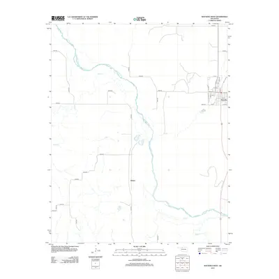 2012 Map of Waynoka West, 2012 Print