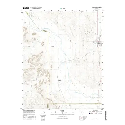 2016 Map of Waynoka West, 2016 Print