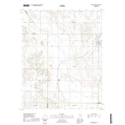 2018 Map of Waynoka West, 2018 Print
