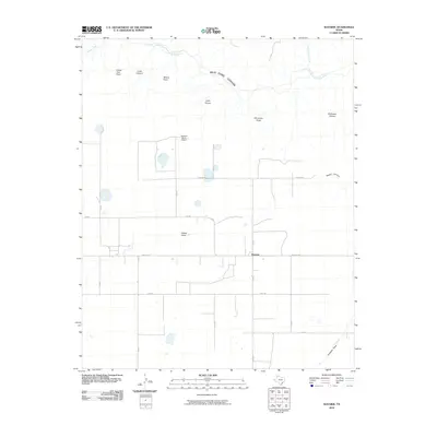 2010 Map of Wayside, 2010 Print