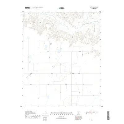 2019 Map of Wayside, 2019 Print