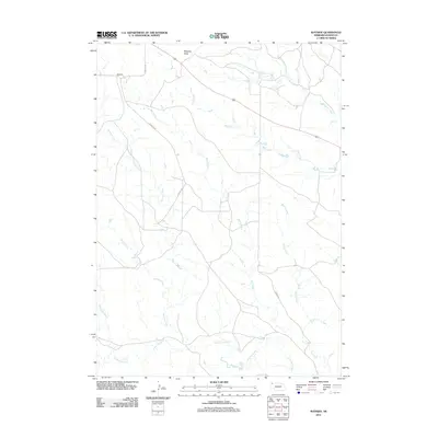2011 Map of Wayside, 2011 Print