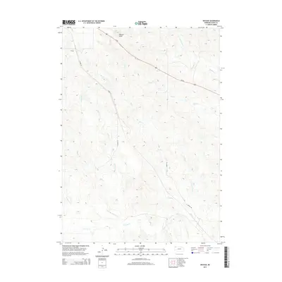2014 Map of Wayside, 2014 Print