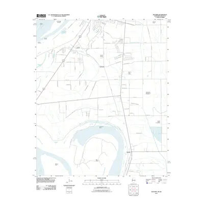 2011 Map of Wayside, 2011 Print