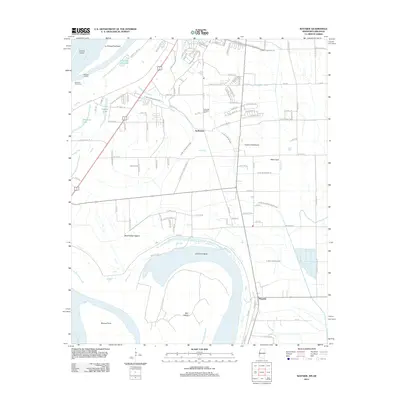 2012 Map of Wayside, 2012 Print