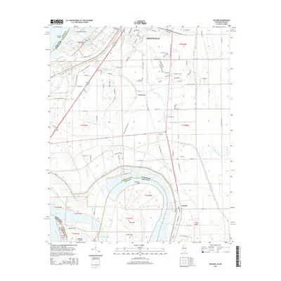 2015 Map of Wayside, 2015 Print