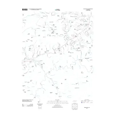 2013 Map of Wear Cove, 2013 Print