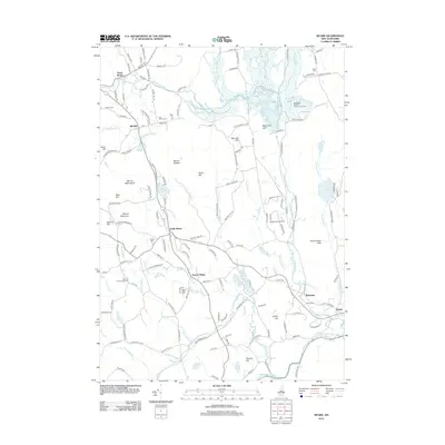 2012 Map of Weare, 2012 Print