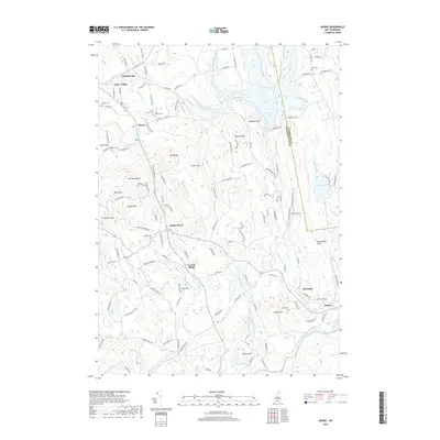 2018 Map of Weare, 2018 Print