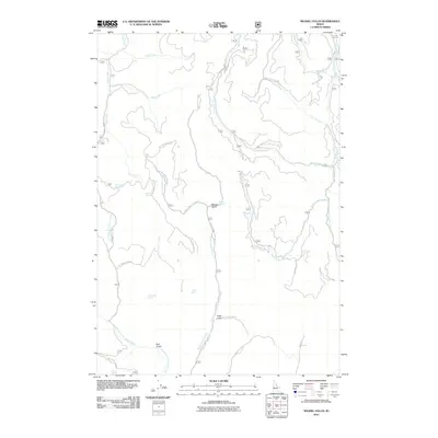 2011 Map of Weasel Gulch, 2011 Print