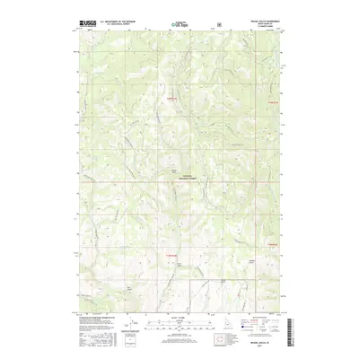 2017 Map of Weasel Gulch, 2017 Print