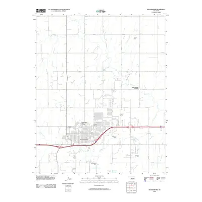 2010 Map of Weatherford, 2010 Print