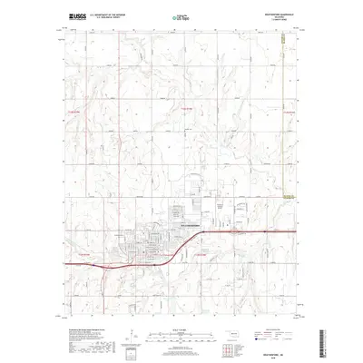 2018 Map of Weatherford, 2018 Print