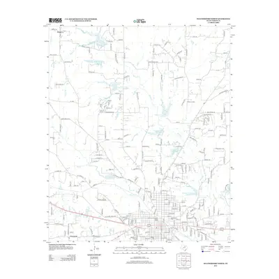 2012 Map of Weatherford North, 2012 Print