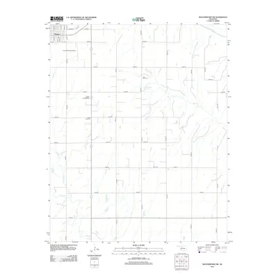 2012 Map of Weatherford NW, 2012 Print