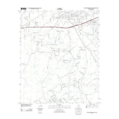2012 Map of Weatherford South, 2012 Print