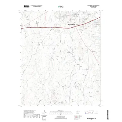 2019 Map of Weatherford South, 2019 Print