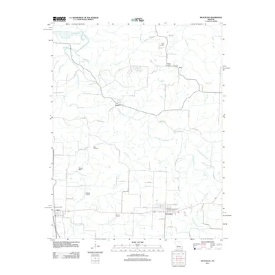 2011 Map of Weaubleau, 2011 Print
