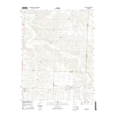2015 Map of Weaubleau, 2015 Print