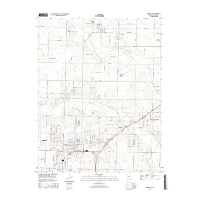 2015 Map of Webb City, 2015 Print