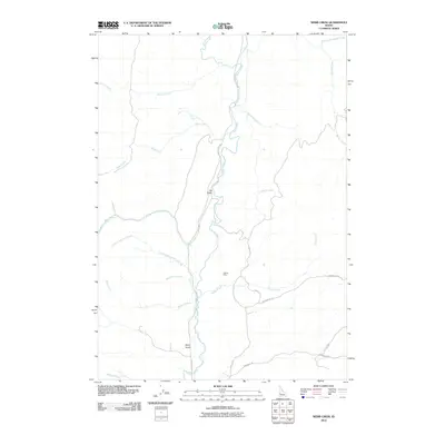 2010 Map of Webb Creek, 2010 Print