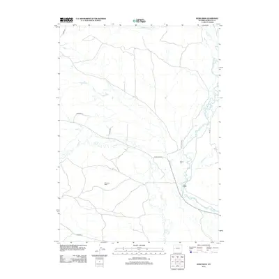2012 Map of Webb Draw, 2012 Print