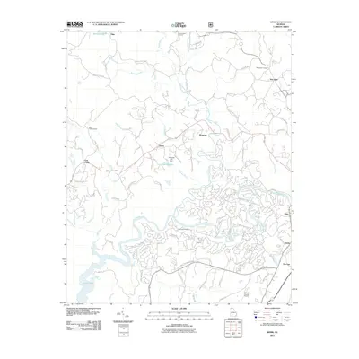 2011 Map of Webb, 2011 Print