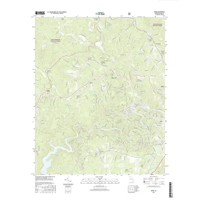 2017 Map of Webb, 2017 Print