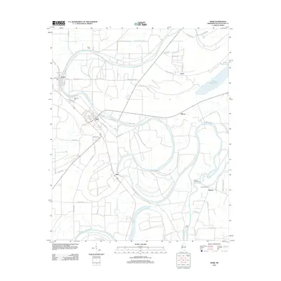 2012 Map of Webb, 2012 Print