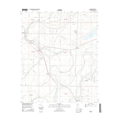 2015 Map of Webb, 2015 Print
