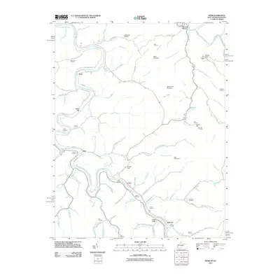 2010 Map of Webb, 2010 Print