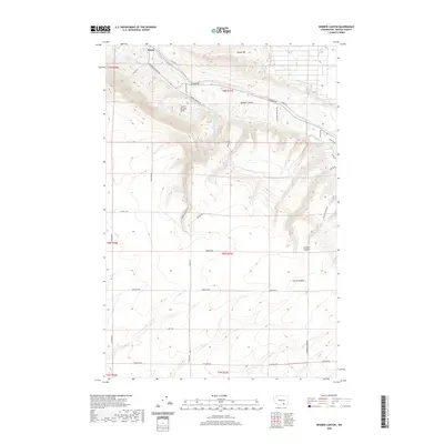 2020 Map of Webber Canyon, 2020 Print