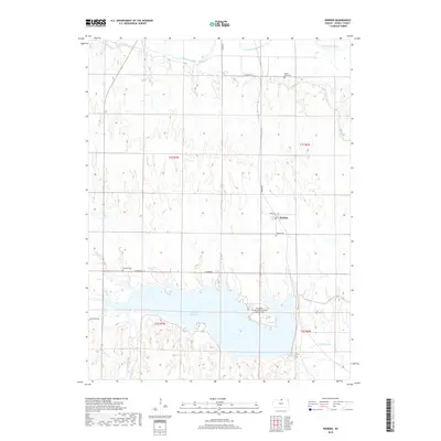 2018 Map of Webber, 2018 Print