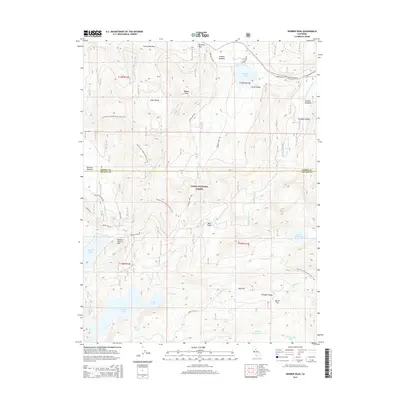 2015 Map of Webber Peak, 2015 Print