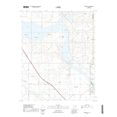 2018 Map of Webbers Falls, 2018 Print