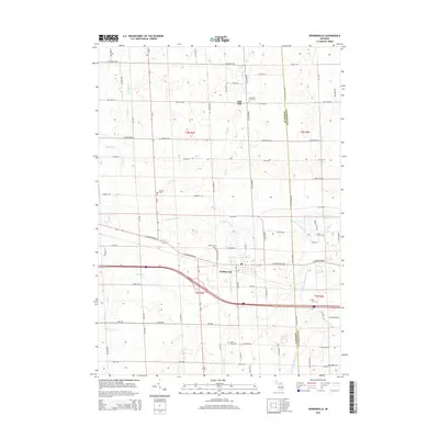 2014 Map of Webberville, 2014 Print