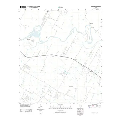 2010 Map of Webberville, 2010 Print