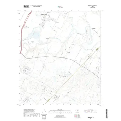 2019 Map of Webberville, 2019 Print