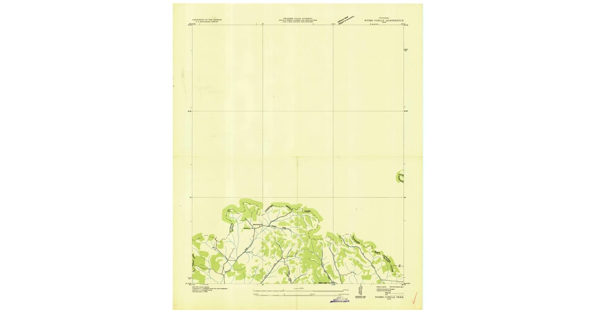 Old Maps of Gum Road Subdivision, TN for Metal Detecting | Pastmaps