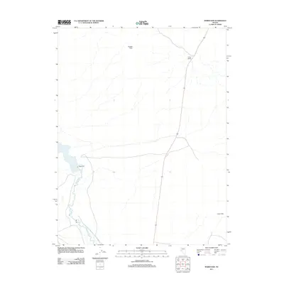 2011 Map of Weber Dam, 2011 Print