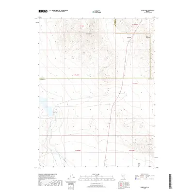 2018 Map of Weber Dam, 2018 Print